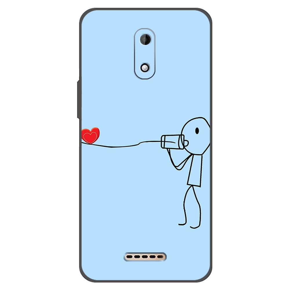 เคสโทรศัพท์ คู่รัก อ่อนนุ่ม เคส Wiko sunny 5