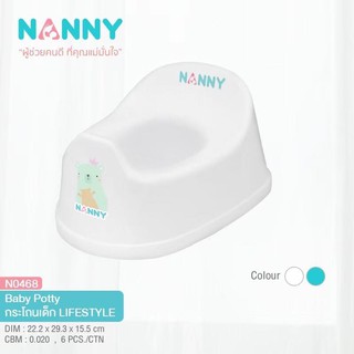 Nanny กระโถนฝึกขับถ่าย N0468 ราคาถูกสุดใน shopee