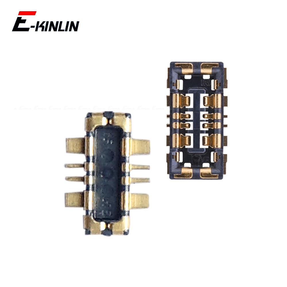 2pcs อินไลน์ FPC แบตเตอรี่เชื่อมต่อ Contact สําหรับ Huawei Honor Play 9X Pro Premium 9 Lite 9A 9C 9S