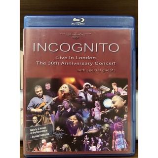 ( คอนเสิร์ต ) Incognito Live In London บลูเรย์แท้ บันทึกเสียงดีเยี่ยม