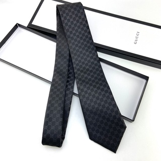 เนคไท กุชชี่ NECKTIE THE BEST QUALITY  พร้อมBox Set สวยเรียบหรู งานพร้อมกล่อง  ต้องมีติดไว้นะคะ