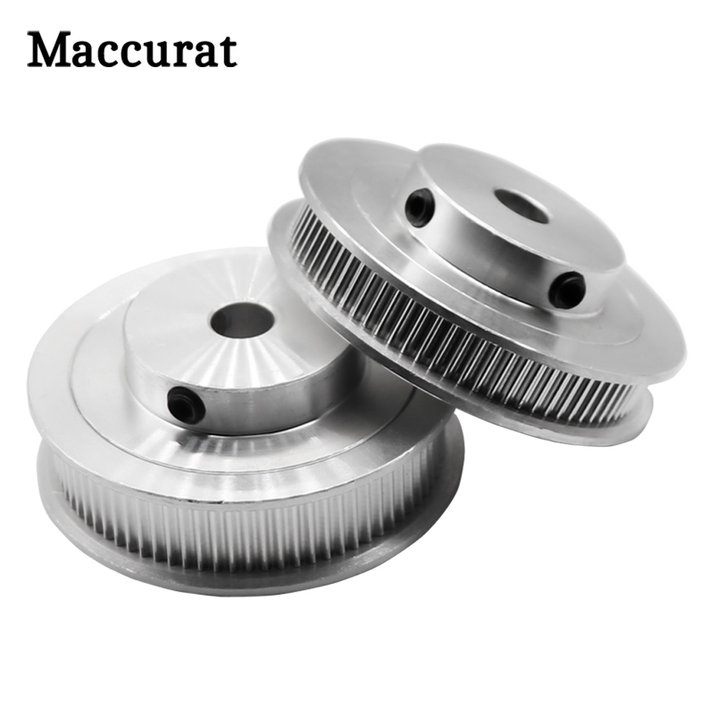Voron 3D เครื่องพิมพ์อะไหล่ 80 ฟัน 2M 2GT synchronous Pulley Bore 5/6 มม.สําหรับกว้าง 6/10 มม.เข็มขัด GT2 Pulley เข็มขัด 80 ฟัน 80T