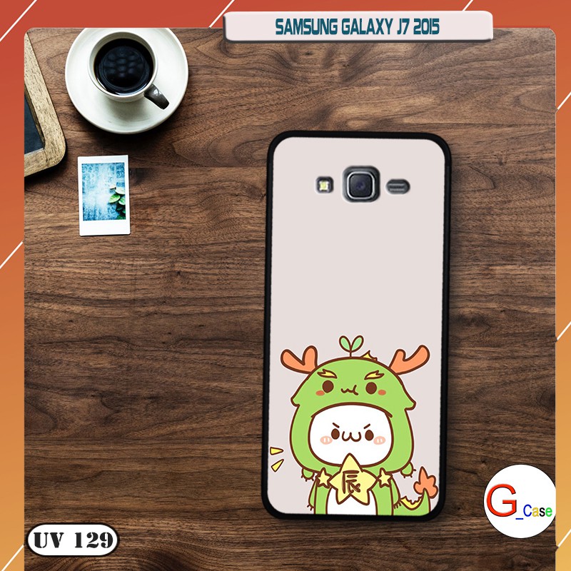 เคส Samsung Galaxy J7 2015 พร้อมขอบด้านและยืดหยุ่น