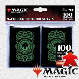 MTG Mana 7 Forest Deck Protector Sleeves (100ct)