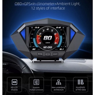 เกจวัดระบบ OBD2 รุ่น P1 เกจวัดใช้งานสมูท ไม่หน่วง ไม่ดีเลย์ รับประกัน 1 ปีเต็ม