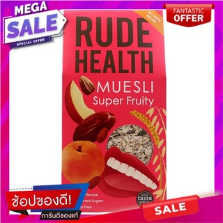 รูดเฮลท์ซูเปอร์ฟรุตตี้มูสลี่ 500กรัม Rudolph Health Super Fruity Muesli 500 grams