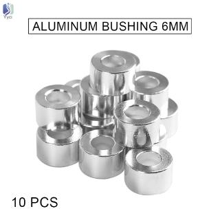 yy คอลัมน์แบนปะเก็นอลูมิเนียม bushings 6 มม. 10 ชิ้นสําหรับเครื่องพิมพ์ cnc build 3d th