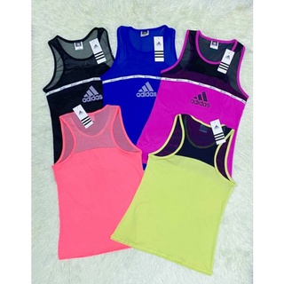 Adidas Original  เสื้อกล้ามใส่คลุมสปอร์ตบรา / ใส่ออกกำลังกาย