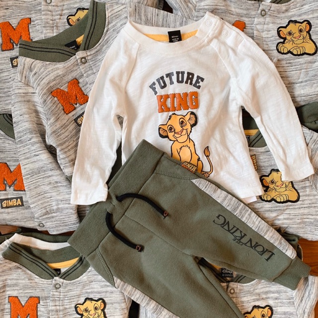 Lion King 3 ชิ้นชุดสําหรับเด็กผู้ชาย