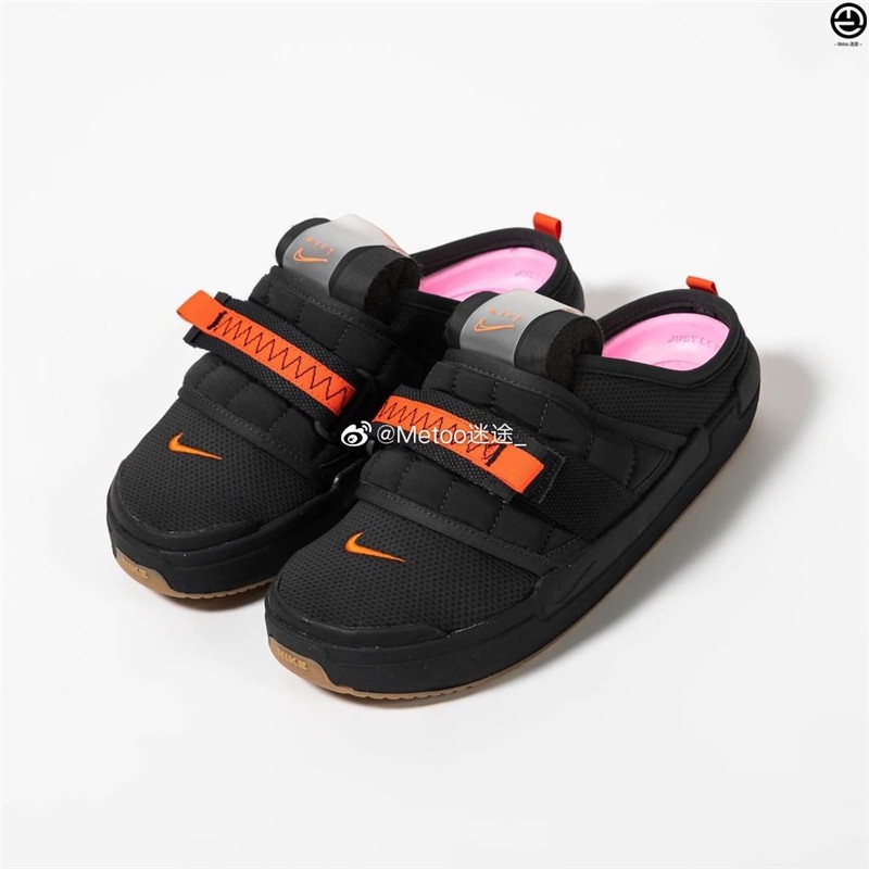 ♟✴Nike/Nike Offline Mule Men s New Velcro Baotou รองเท้าแตะขี้เกียจ CJ0693
