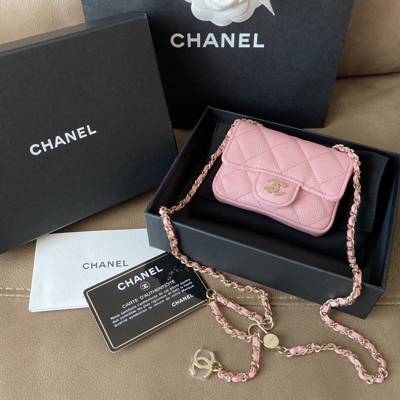 New Chanel Caviar Belt Bag GHW Holo31