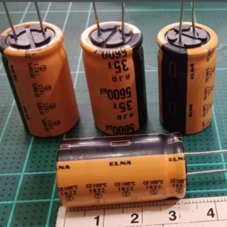 Capacitor  5600uf35V 18*32มิล โมแอมป์ ขายแพค10ตัว300บาท