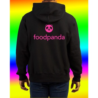 FOODPANDA เสื้อฮู้ด ฟู้ดแพนด้า เสื้อกันหนาว เท่ๆ เสื้อผ้าแฟชั่น สกรีนแบบเฟล็ก PU สวยสดไม่แตกไม่ลอก