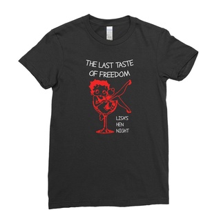 เสื้อยืด พิมพ์ลาย Hen Party Hen Do The Last Taste Of Freedom เหมาะกับของขวัญคริสต์มาส สไตล์สปอร์ต สําหรับผู้ชาย