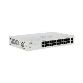 Gigabit Switching Hub 24 Port CISCO CBS110-24T-EU (11,+2 SFPประกันLT อุปกรณ์ขยายสัญญาณ ขยายสัญญาณ ethernet อีเทอร์เน็ต