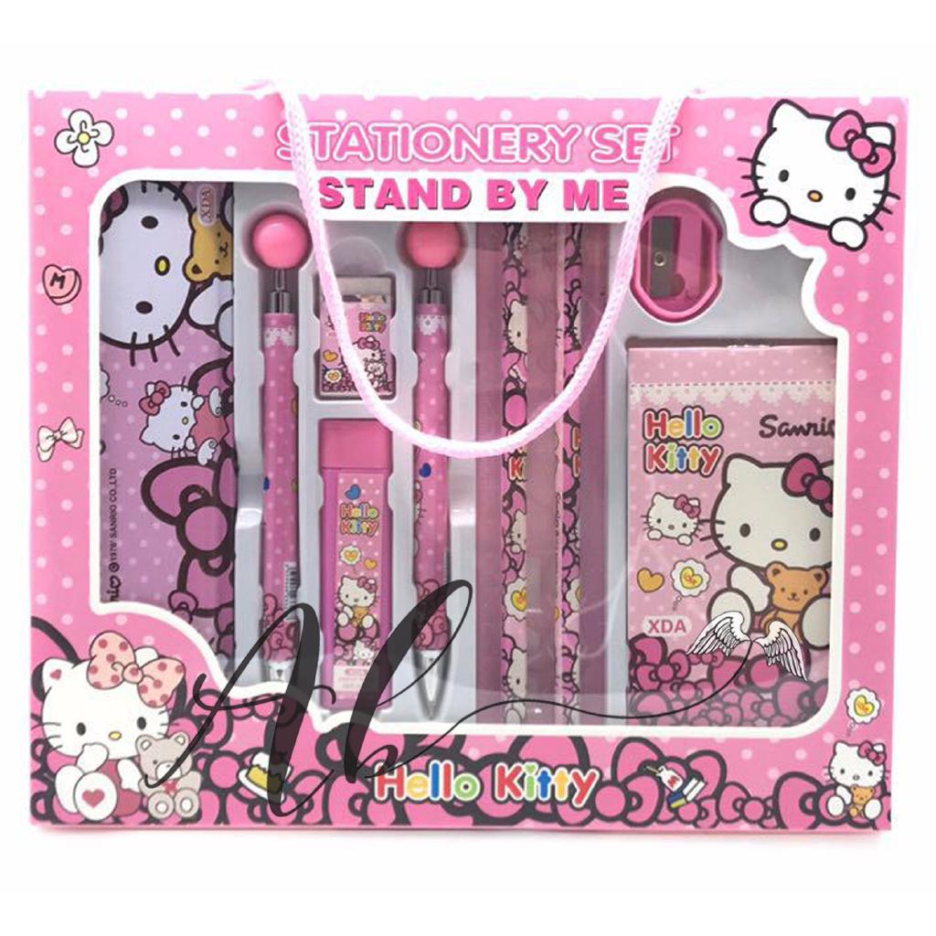 ชุดเครื่องเขียน ลายการ์ตูน Hello Kitty Angel Baby