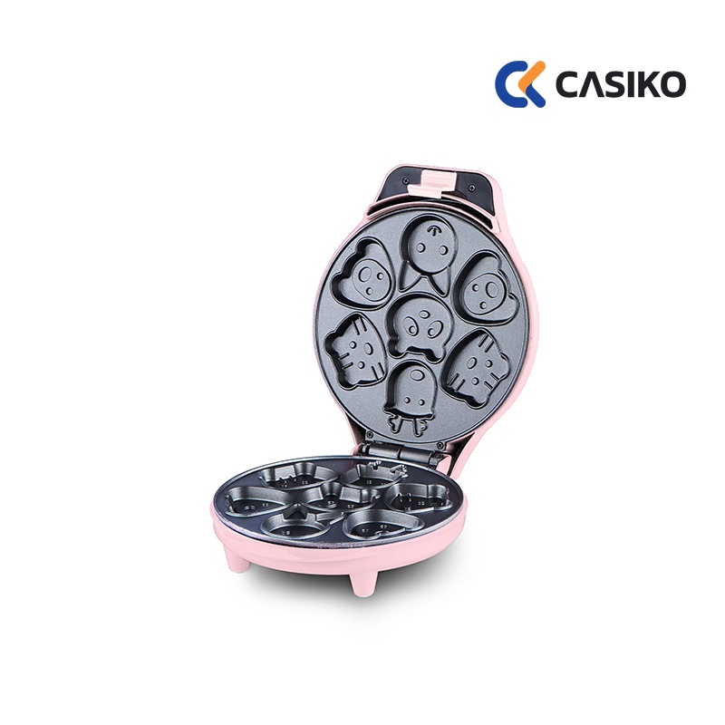 CASIKO คาซิโก้ เครื่องทำขนมไข่ แพนเค้ก ลายการ์ตูน รุ่น CK-5002 *รับประกัน1ปี* (พร้อมสูตร)