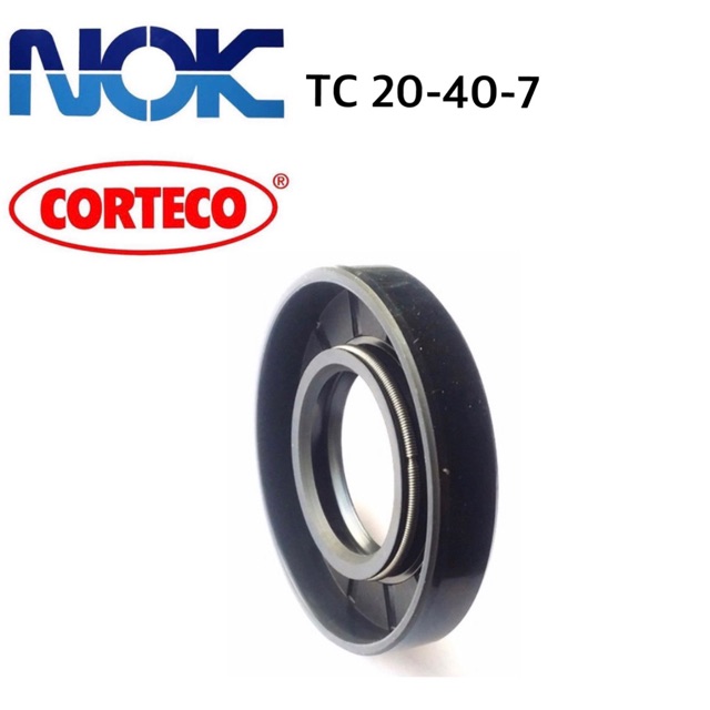 ซีลยาง TC 20-40-7 NOK 1 ชิ้น