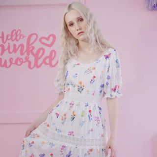 Angelisa​ Vesta​ Dress​ 💕 White Color