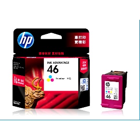 ตลับหมึก HP HP46 ดั้งเดิม HP2520hc2020hc252947292029 เครื่องพิมพ์สีดำ คุณภาพดี