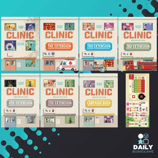 [Combo Set] - Clinic : Deluxe Edition+The Extension+2nd Ext.+3rd Ext.+4th Ext.+5th Ext.+Campaign Book+Covid 19