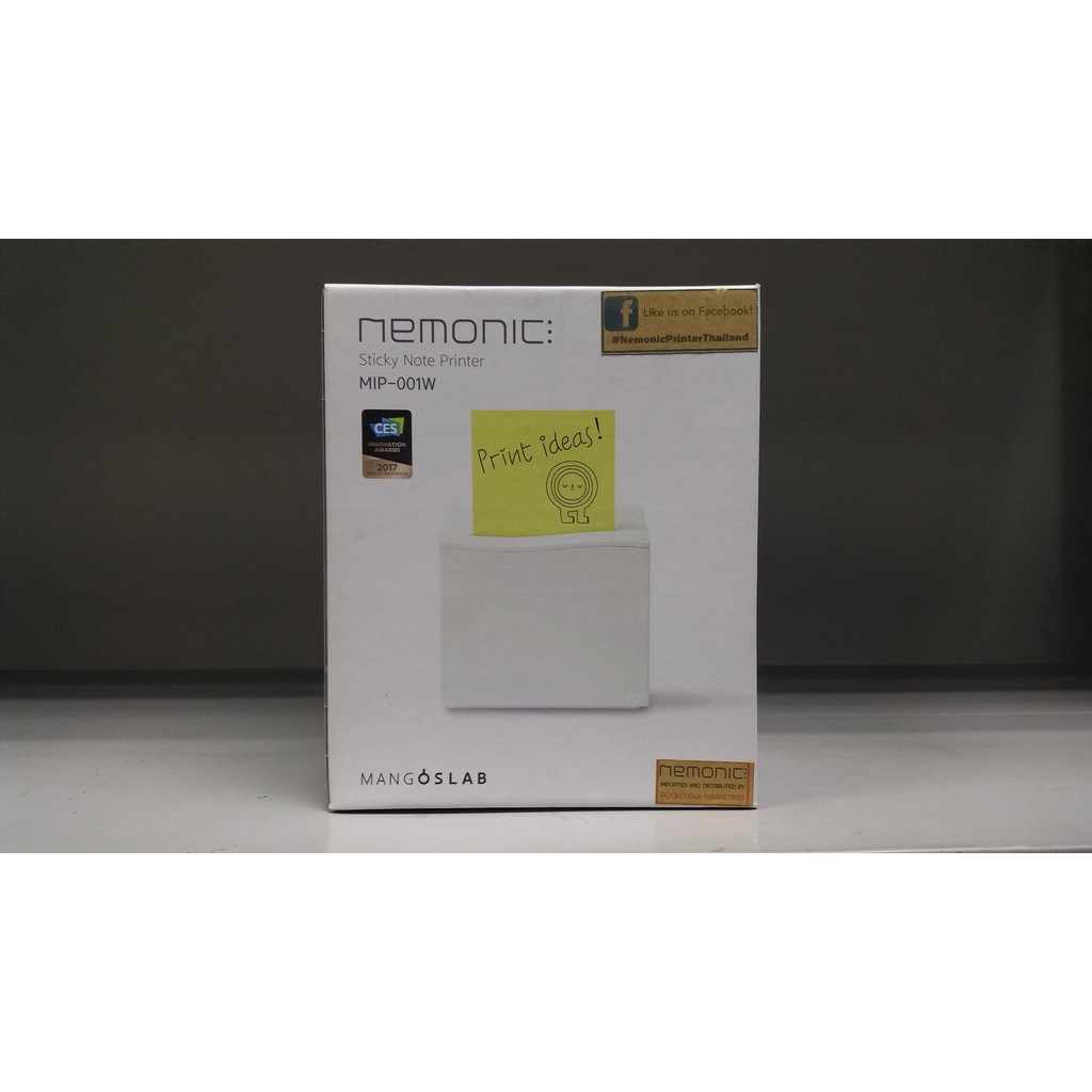 『nemonic』Sticky Note Printer MIP-001W Nemonic Sticky Note Printer