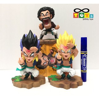 Model Dragonball  โมเดลดราก้อนบอล ชูนิ้วกลาง ได้ทั้งเซต 3ตัว