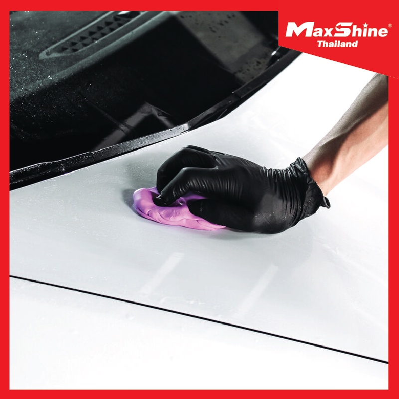 (E-tax E-Receipt) MAXSHINE Detailing Clay Bar Heavy Grade ดินน้ำมันขัดสีรถ ลูบละอองสีได้ คราบหนัก