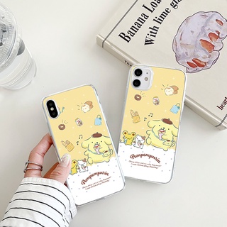 The pudding dog เคสไอโฟน 7 8 14 plus Se 2020 iPhone 13 12 11 pro max cute cartoon case 8พลัส เคส X Xr Xs Max cover