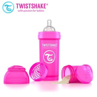 Twistshake - ANTI-COLIC BOTTLE 260ml Pink