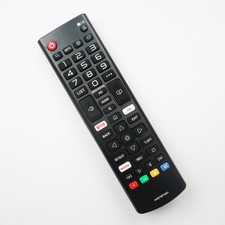 รีโมทใช้กับแอลจี สมาร์ททีวี รหัส AKB75675301 , AKB75675311 มีปุ่ม NETFLIX , prime video , MOVIES ,Remote for LG SMART TV