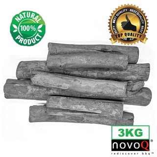 PREMIUM BBQ WOOD LUMP CHARCOAL 3KG (Grade A, TOP QUALITY) ถ่านไม้บาร์บีคิวพรีเมี่ยม 3 ก.ก (เกรด A, คุณภาพสูงสุด)