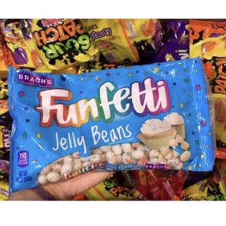 Brach’s Funfetti Jelly Beans Vanilla Cupcake Funfetti Flavor 10 oz/283 g bag ขนม usa