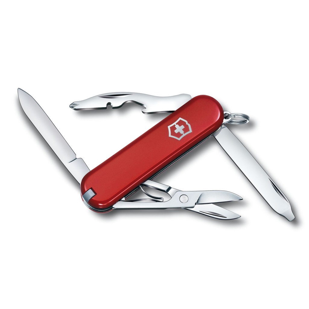 Victorinox Rambler - Small Pocket Knife with 10 Functions (0.6363) | มีดพับ มีดพก มีดสวิส