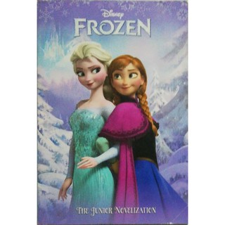 มือ2,หนังสือนิยายฉบับภาษาอังกฤษ จาก ดิสนีย์ โฟรเซ่น Disneys Frozen , the Junior Novelization