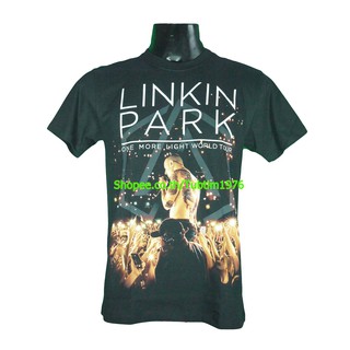 เสื้อยืดผ้าฝ้ายเสื้อวง Linkin Park เสื้อวินเทจ ลายอมตะ เสื้อวินเทจ ลิงคินพาร์ก LPK1795L XL  XXL 3XL