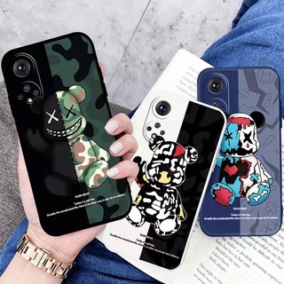 เคส realme C12 C15 C25 C20 C11 2021 realme 5 5i 5S 6I C2 A1K C21 realme 6 realme 7 5G realme 8 4G 8 Pro XT K5 realme 8 การ์ตูนหมีรุนแรง เปลือกนิ่ม