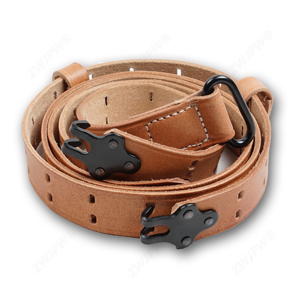 M1907/M1903/M1 สาย Garand สายหนังชั้นหนึ่งแฮนด์เมดบริสุทธิ์