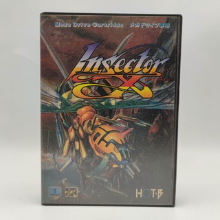 INSECTOR-X インセクターX งานกล่อง ของแท้ MEGA DRIVE [MD] เทสแล้ว เล่นได้ มีกล่องใสสวมกันรอย ไว้เก็บสะสมให้ด้วย