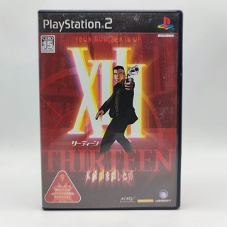 XIII - Thirteen แผ่นแท้ PlayStation 2 PS2 แผ่นสภาพดี เล่นได้ ปกติ