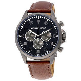 นาฬิกา MICHAEL KORS Gage Black Dial Mens Chronograph Watch MK8536