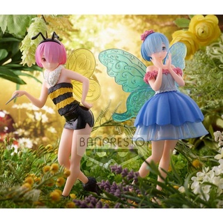 [ฟิกเกอร์แท้]​ Model Re:Zero -Starting Life in Another World- ESPRESTO -Fairy Elements- Rem&amp;Ram (Banpresto Bandai)​