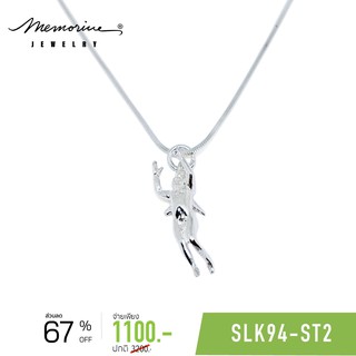 Memorine Jewelry สร้อยคอพร้อมจี้เงินแท้ 925 : SLK94-ST2