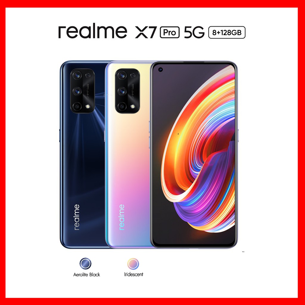 [ใส่โค้ด MEGA309 ลด 15%] Realme X7 Pro 5G (8/128GB) [Pre-order] SuperDart Charge 65W