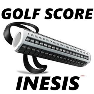 GOLF SCORE COUNTER SCOREKEEPER SCORING GOLF ตัวนับแต้ม กอล์ฟ แบบ 18 หลุม INESIS รุ่น 100