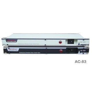 HONIC AC-83 ปลั๊กไฟ AC Outlet ที่ใช้กับตู้ Rack 19 นิ้วของเครื่องเสียงในระบบงาน PA