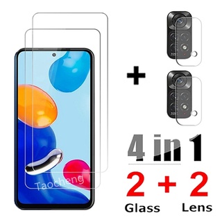 สําหรับ Xiaomi Redmi Note 11 11S Pro + Plus 4G 5G ฟิล์มกระจกนิรภัย Note11 Note11S Note11Pro Note11Pro + ตัวป้องกันหน้าจอ HD ฟิล์มโทรศัพท์มือถือ m ฟิล์มกล้อง ฟิล์มป้องกันเลนส์