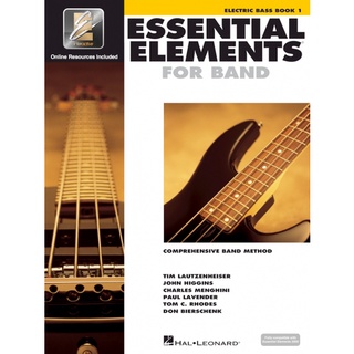 หนังสือเรียนดนตรี ESSENTIAL ELEMENTS FOR BAND – ELECTRIC BASS BOOK 1 WITH EEI