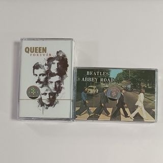 เทปกาวเพลงภาษาอังกฤษ The Beatles Queen Un แบบถอดออกได้