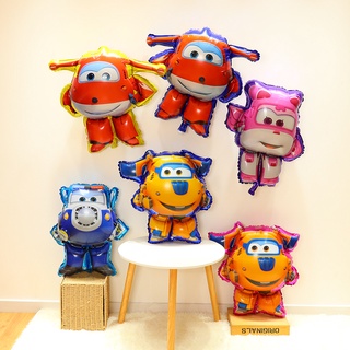 Super WINGS ลูกโป่งฟิล์มอลูมิเนียม ขนาด 32 นิ้ว สําหรับตกแต่งบ้าน ปาร์ตี้วันเกิด งานแต่งงาน